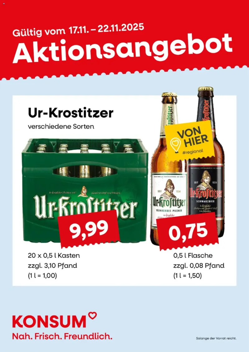 KONSUM Leipzig Prospekt vom 10.11.2025, Seite 5
