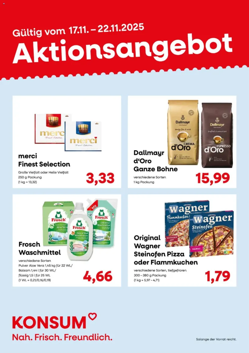 KONSUM Leipzig Prospekt vom 10.11.2025, Seite 6