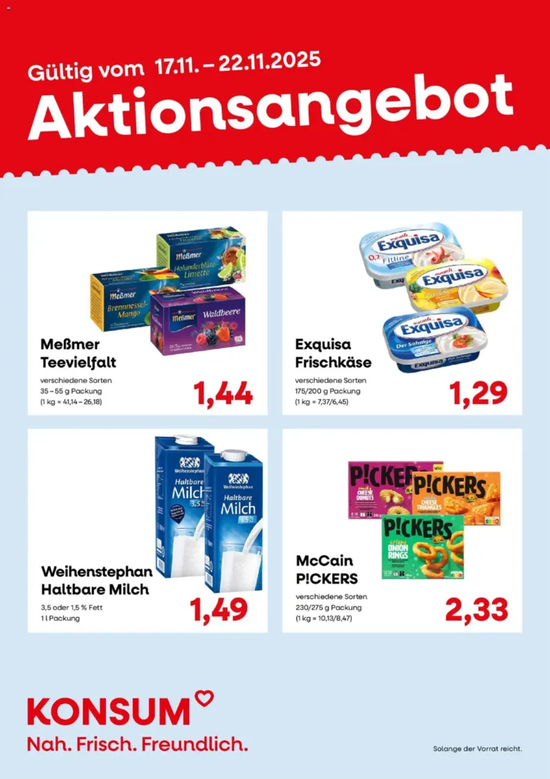 KONSUM Leipzig Prospekt vom 10.11.2025, Seite 7