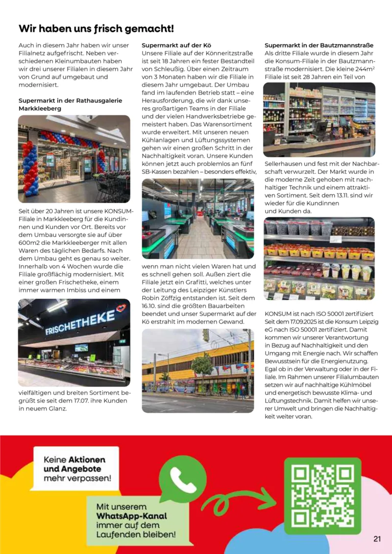 KONSUM Leipzig Prospekt vom 08.12.2025, Seite 21