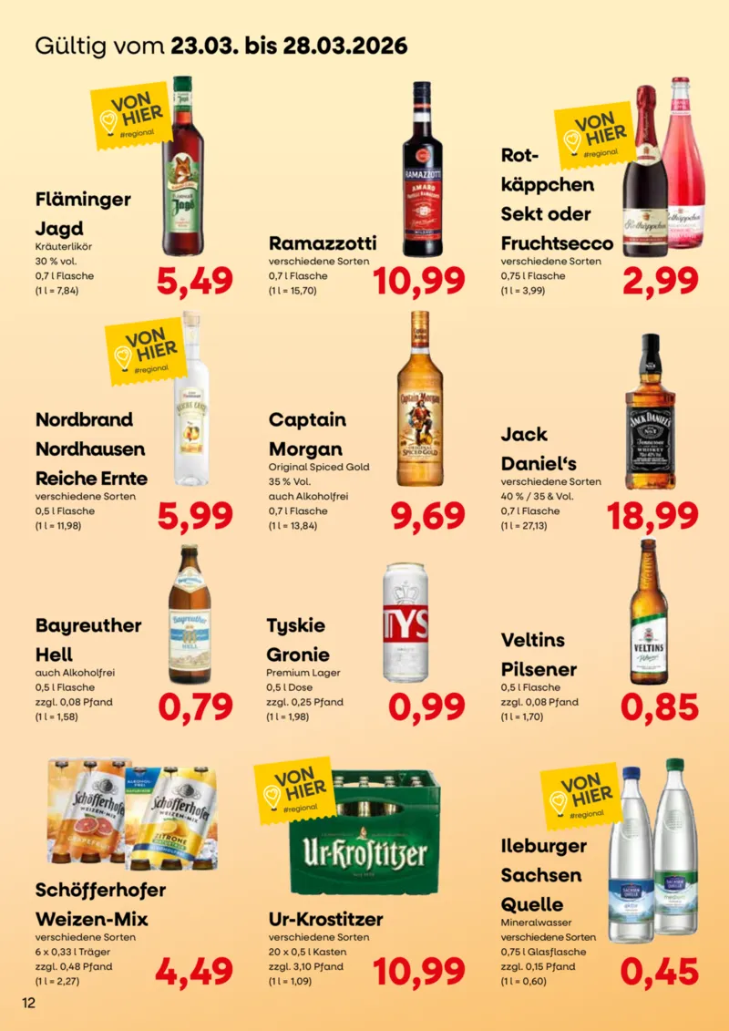 KONSUM Leipzig Prospekt vom 23.03.2026, Seite 12