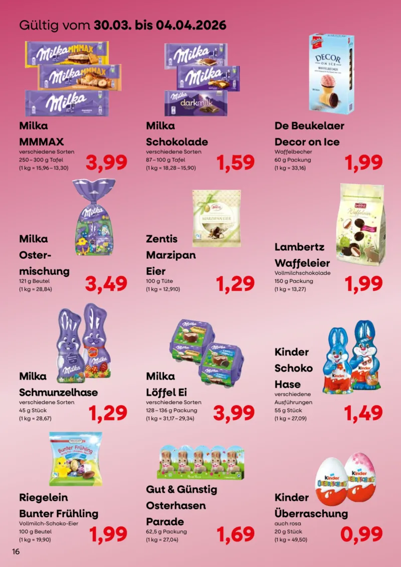 KONSUM Leipzig Prospekt vom 23.03.2026, Seite 16