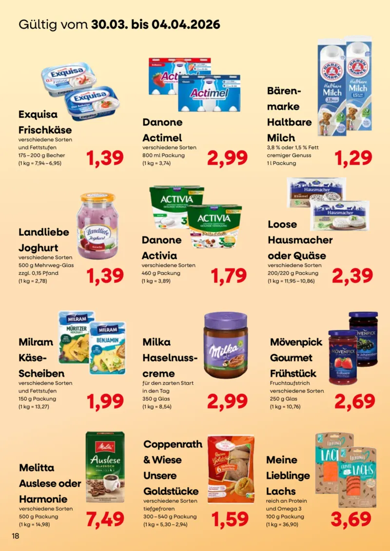 KONSUM Leipzig Prospekt vom 23.03.2026, Seite 18