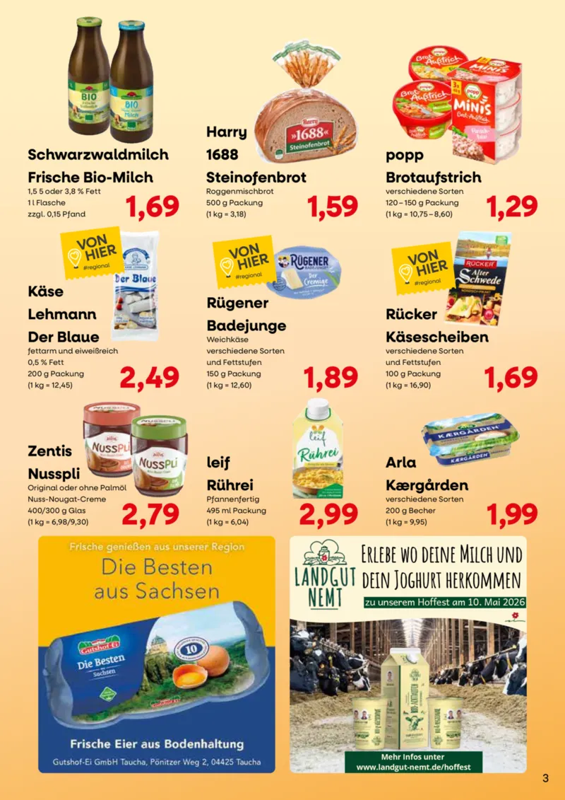 KONSUM Leipzig Prospekt vom 23.03.2026, Seite 3