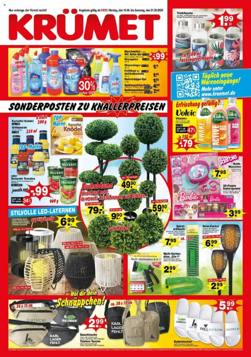 Krümet Prospekt vom 16.06.2025, Seite 1
