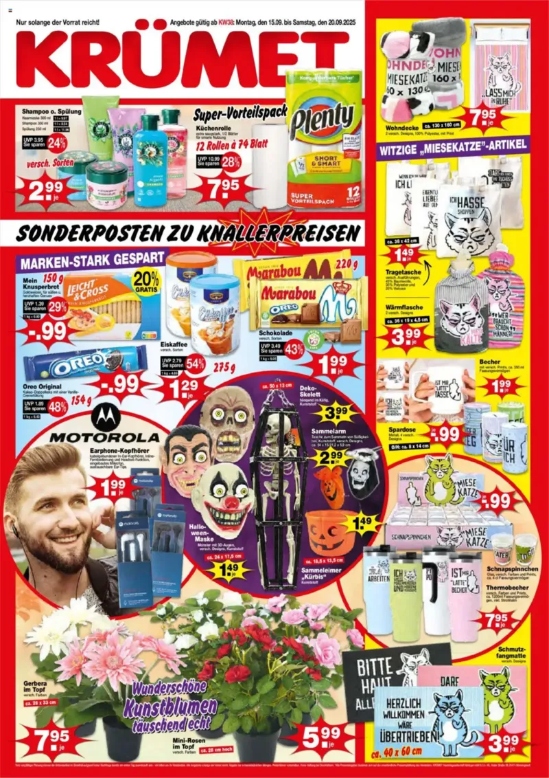 Krümet Prospekt vom 15.09.2025, Seite 1