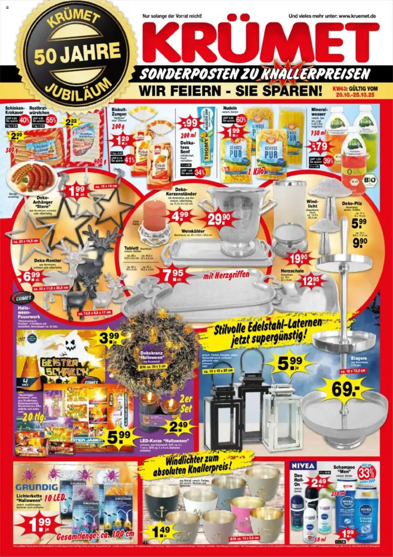 Krümet Prospekt vom 20.10.2025, Seite 1 Krümet Prospekt vom 20.10.2025, Seite 1