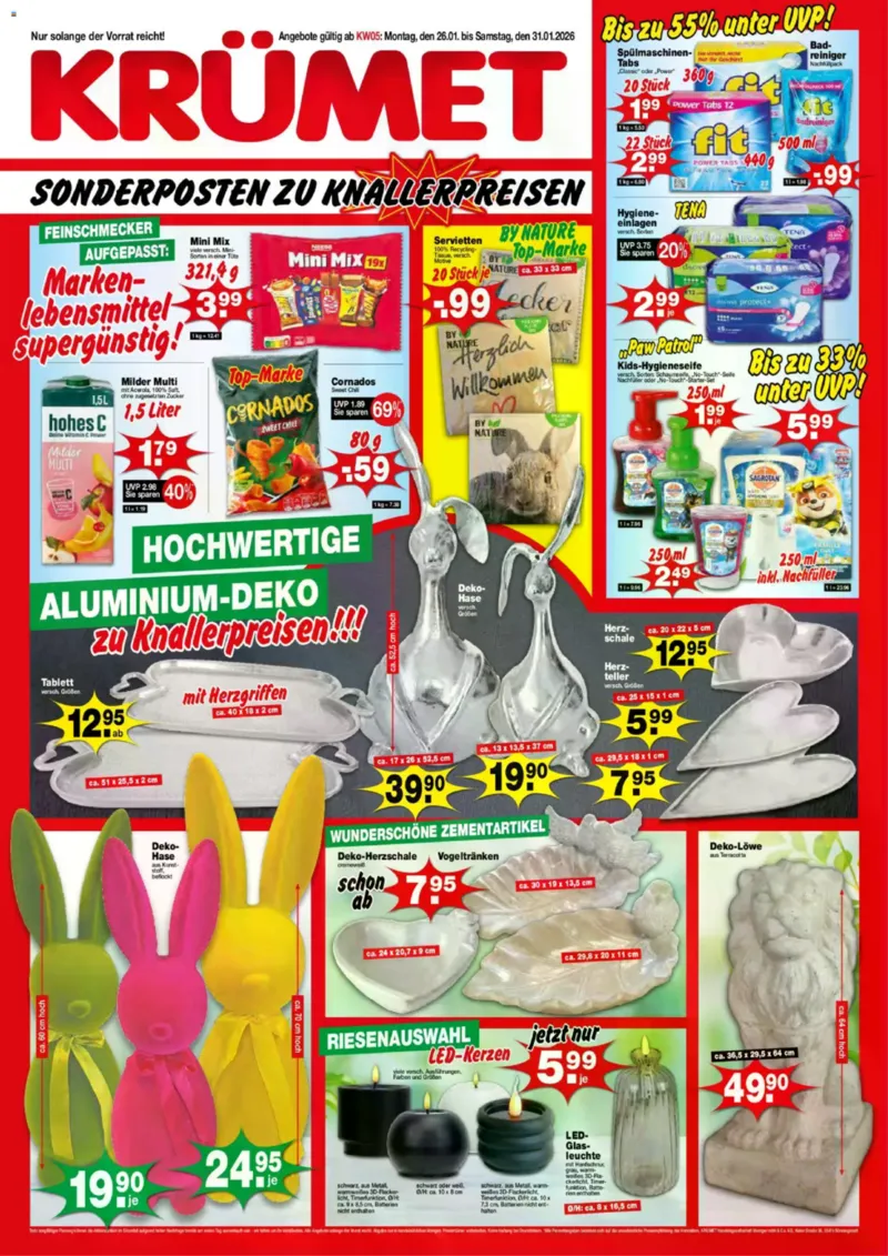 Krümet Prospekt vom 26.01.2026, Seite 1