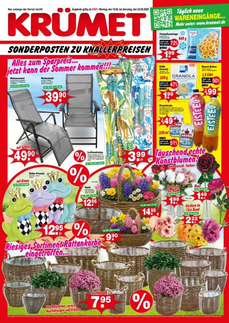 Krümet Prospekt vom 18.05.2026, Seite 1