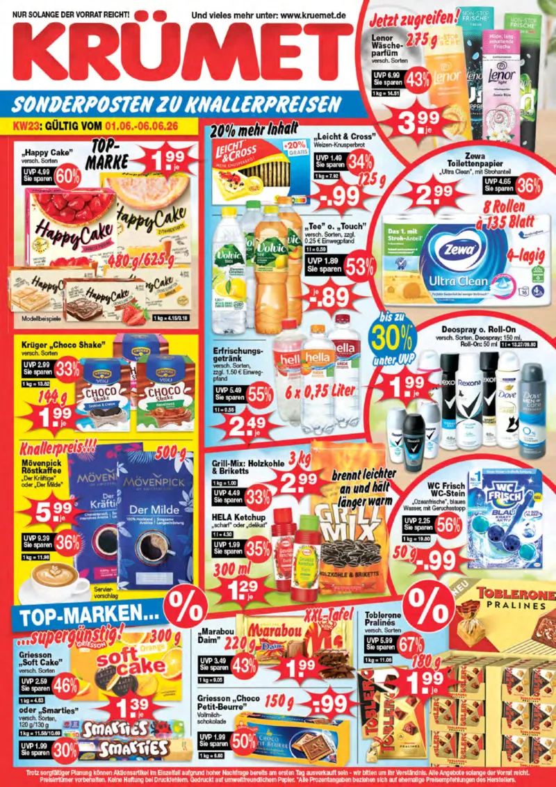 Krümet Prospekt vom 01.06.2026, Seite 1