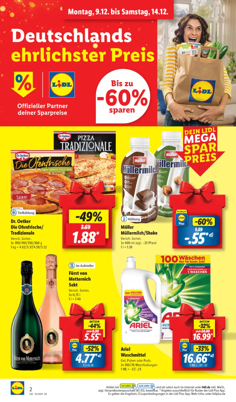 Lidl Prospekt vom 09.12.2024, Seite 2