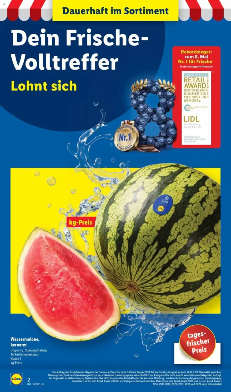 Lidl Prospekt vom 21.07.2025, Seite 2