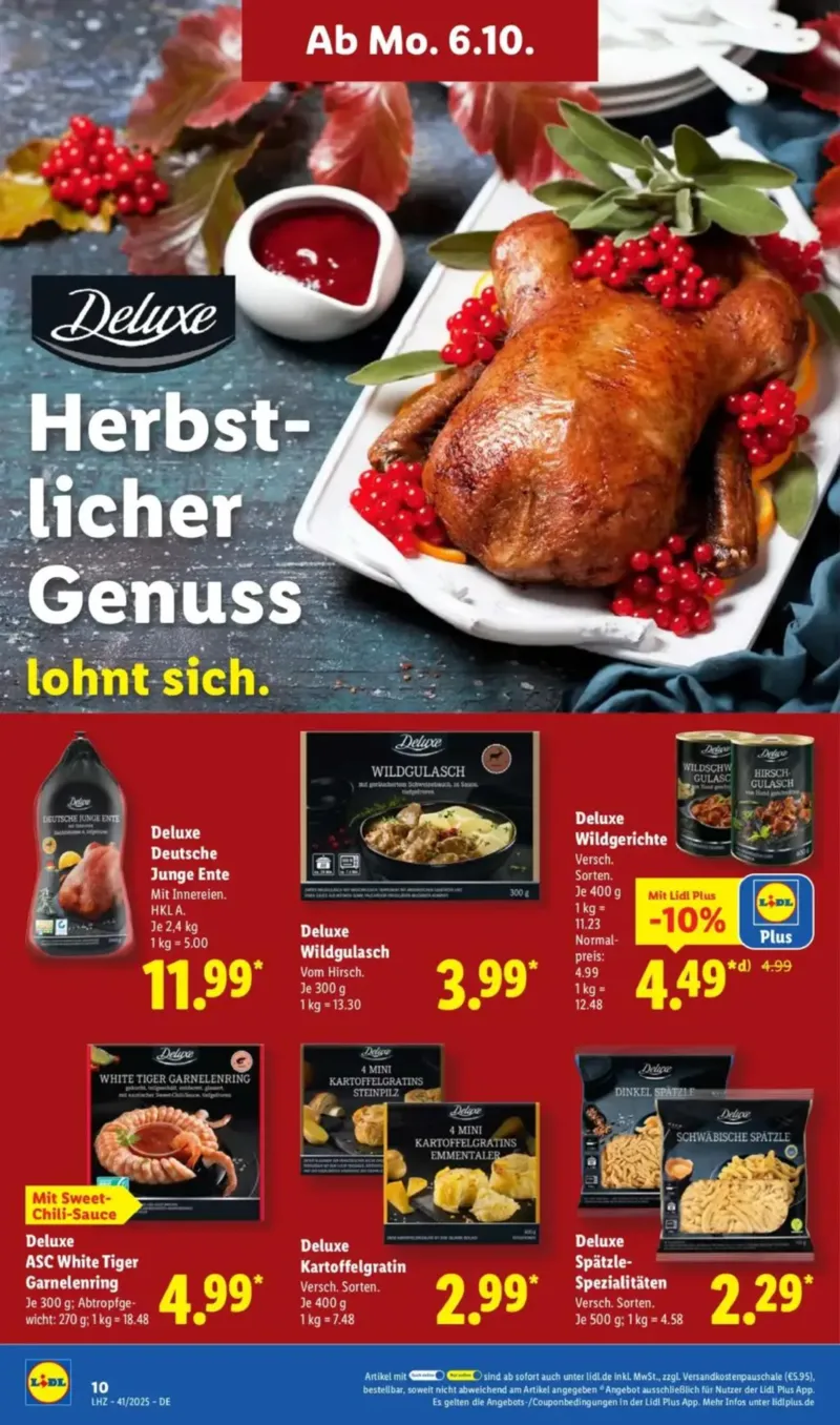 Lidl Prospekt vom 06.10.2025, Seite 22
