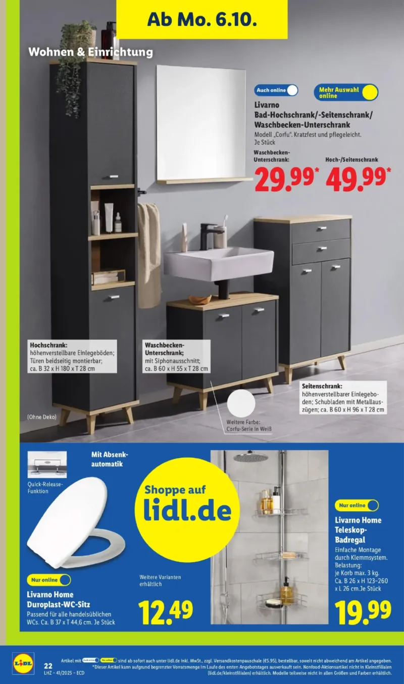 Lidl Prospekt vom 06.10.2025, Seite 38