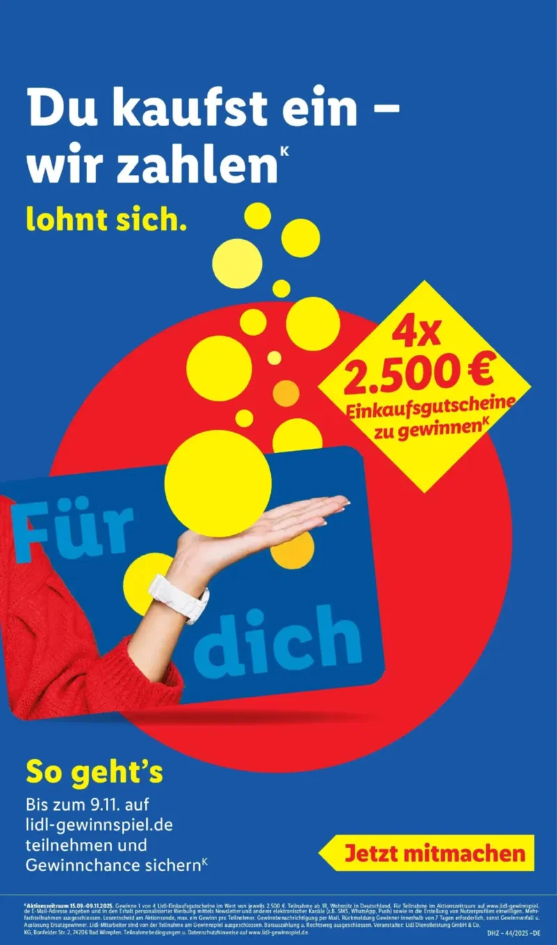 Lidl Prospekt vom 27.10.2025, Seite 15