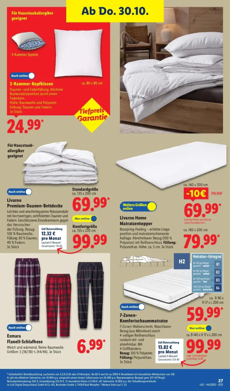 Lidl Prospekt vom 27.10.2025, Seite 30
