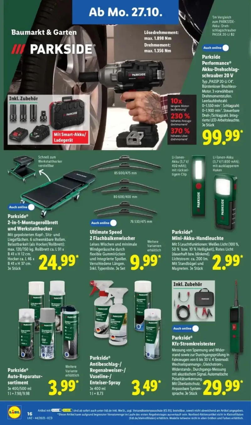 Lidl Prospekt vom 27.10.2025, Seite 34