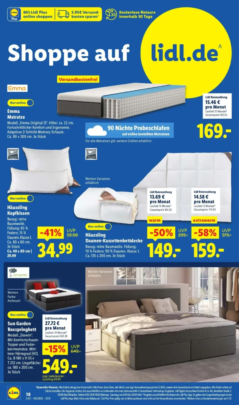 Lidl Prospekt vom 03.11.2025, Seite 2 Lidl Prospekt vom 03.11.2025, Seite 2