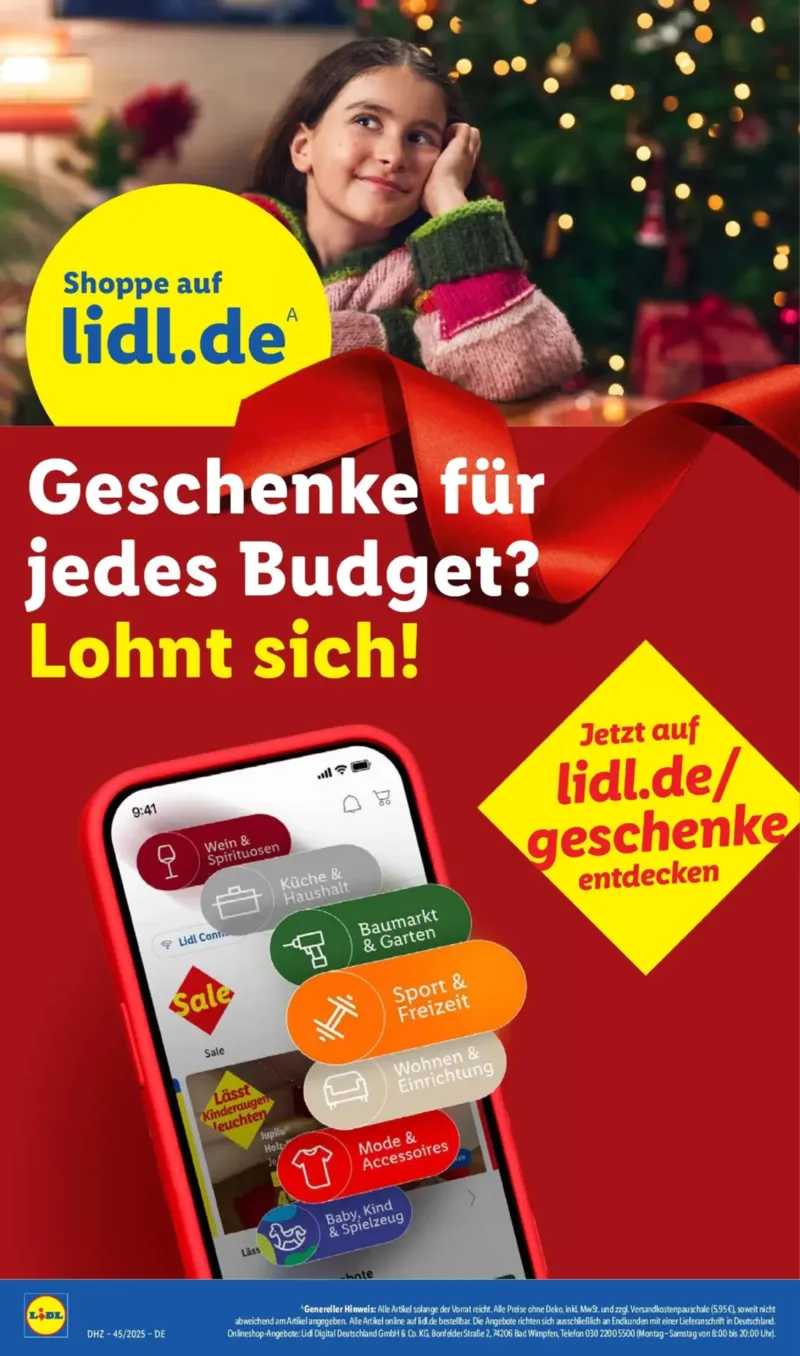 Lidl Prospekt vom 03.11.2025, Seite 41 Lidl Prospekt vom 03.11.2025, Seite 41