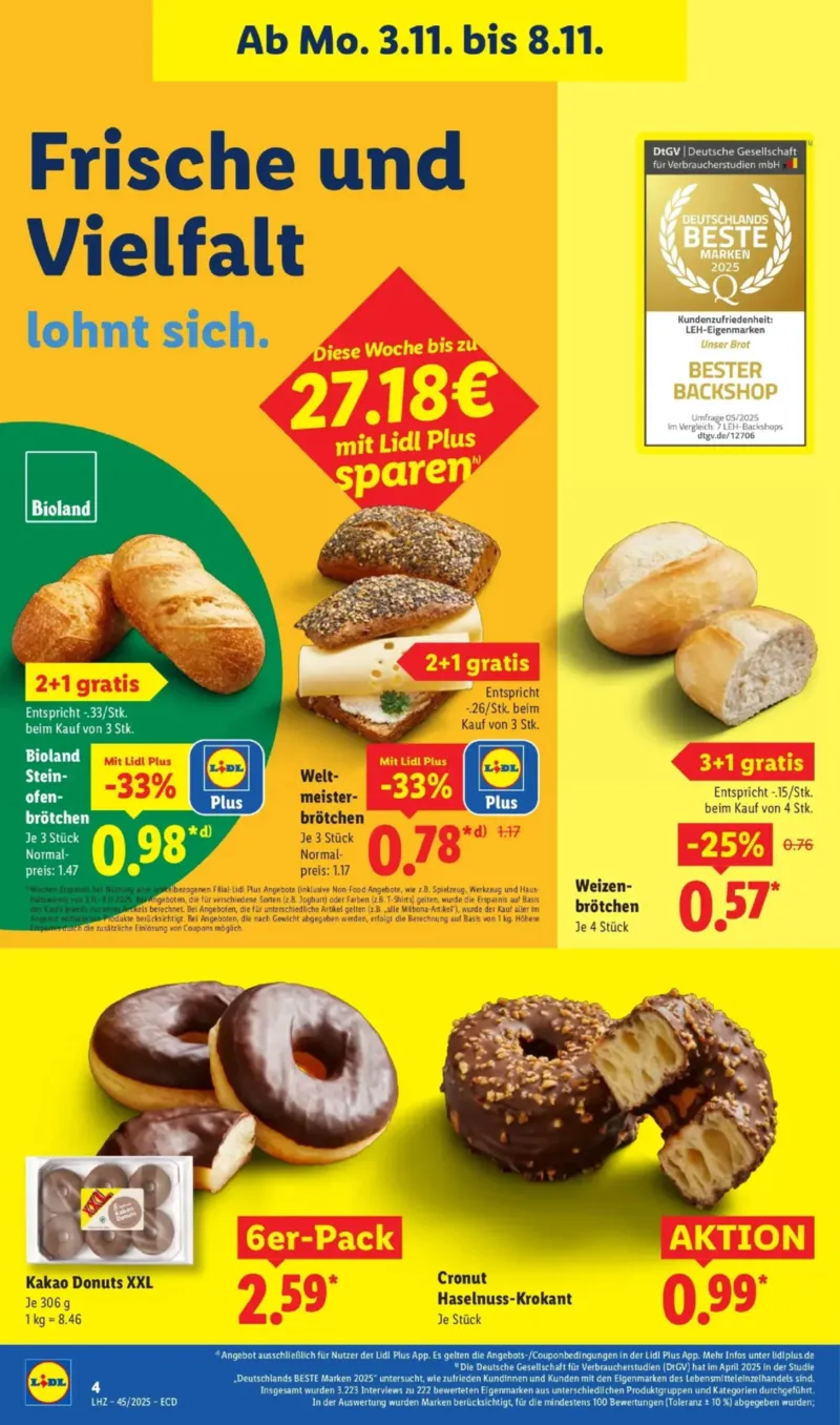 Lidl Prospekt vom 03.11.2025, Seite 6 Lidl Prospekt vom 03.11.2025, Seite 6