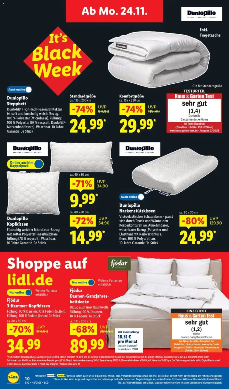 Lidl Prospekt vom 24.11.2025, Seite 10