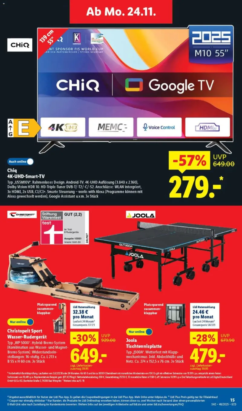 Lidl Prospekt vom 24.11.2025, Seite 15