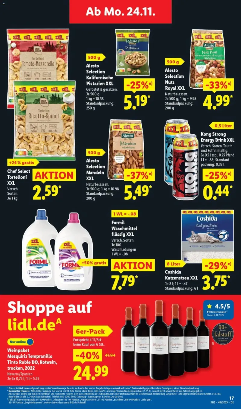 Lidl Prospekt vom 24.11.2025, Seite 17