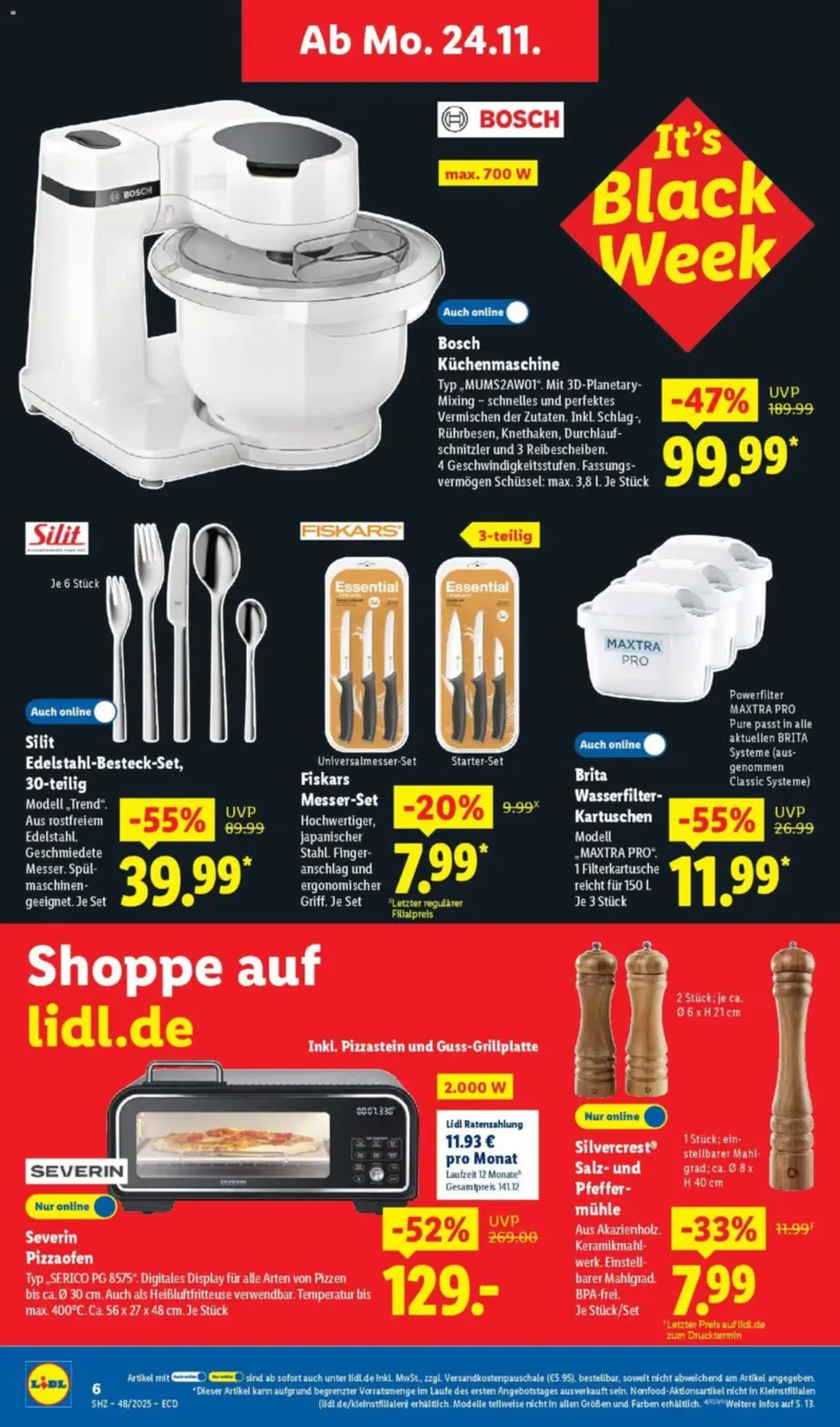 Lidl Prospekt vom 24.11.2025, Seite 6
