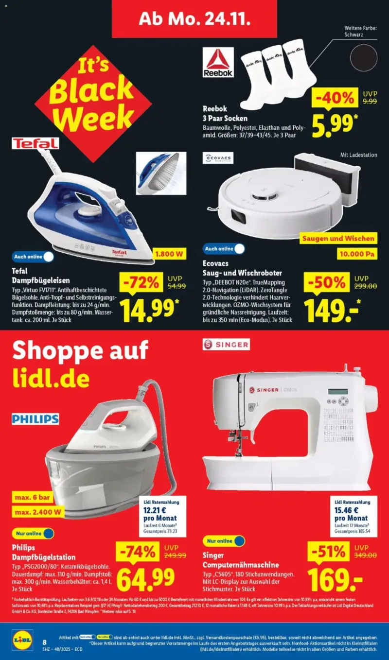 Lidl Prospekt vom 24.11.2025, Seite 8