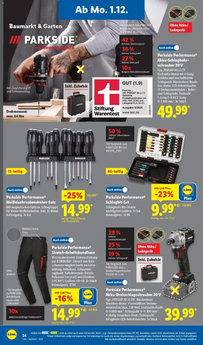 Lidl Prospekt vom 01.12.2025, Seite 12