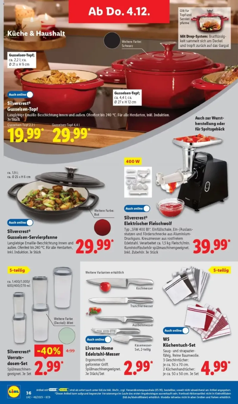 Lidl Prospekt vom 01.12.2025, Seite 28