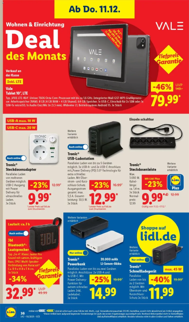 Lidl Prospekt vom 08.12.2025, Seite 50