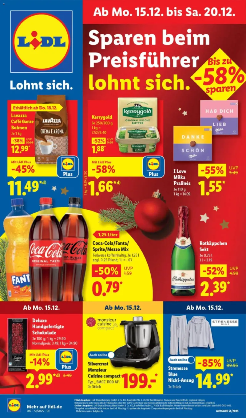 Lidl Prospekt vom 15.12.2025, Seite 1