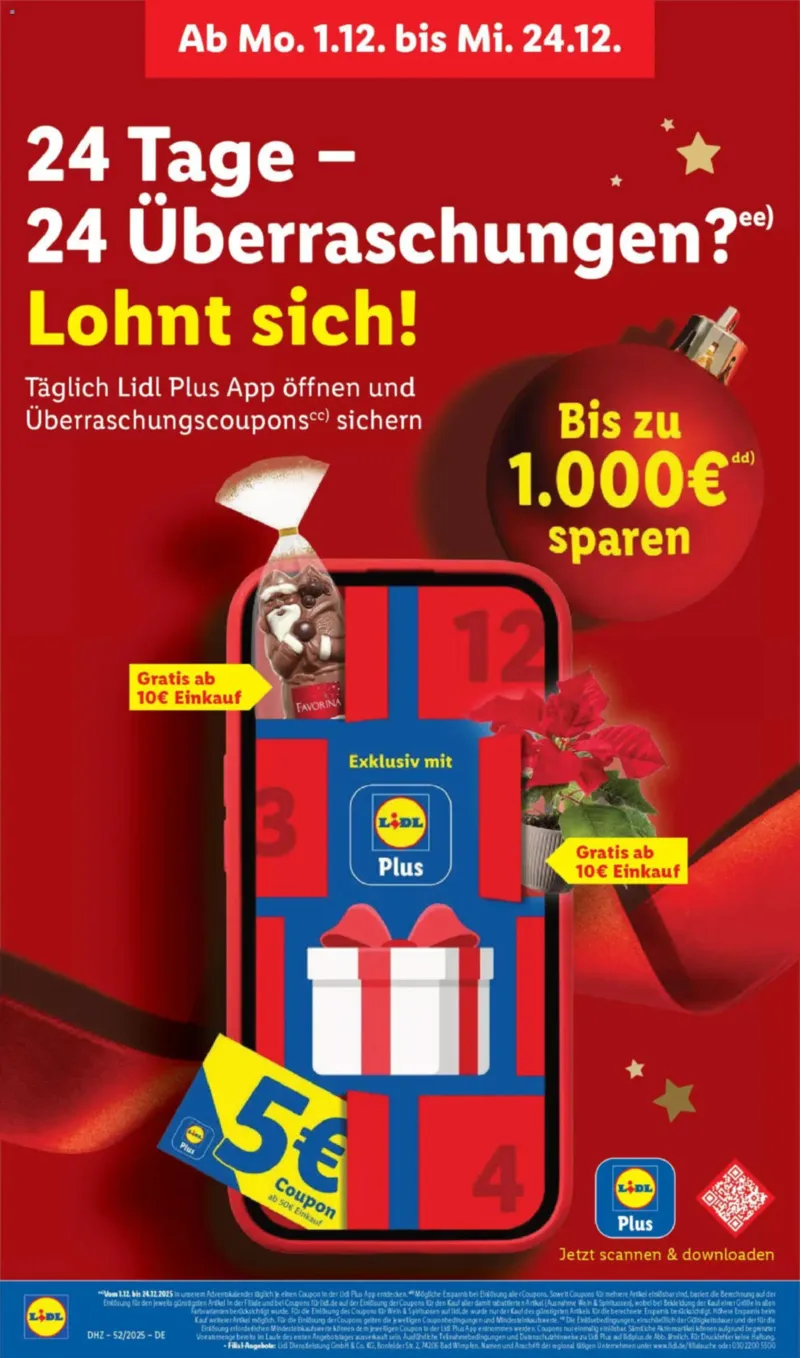 Lidl Prospekt vom 22.12.2025, Seite 18