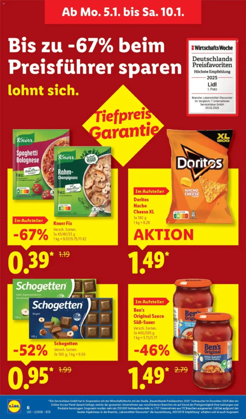 Lidl Prospekt vom 05.01.2026, Seite 12