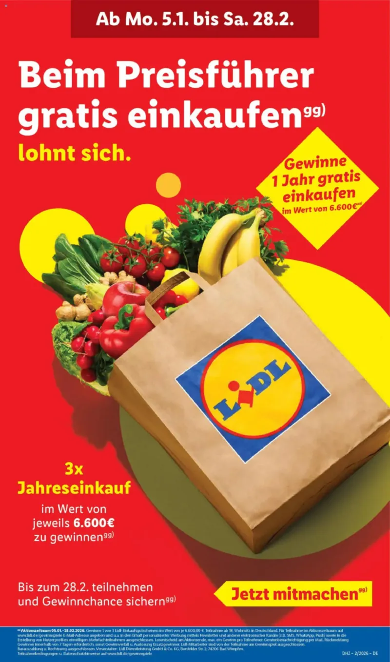 Lidl Prospekt vom 05.01.2026, Seite 61