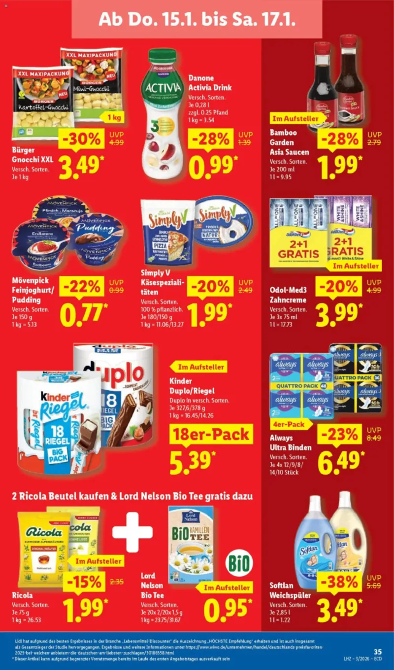 Lidl Prospekt vom 12.01.2026, Seite 61