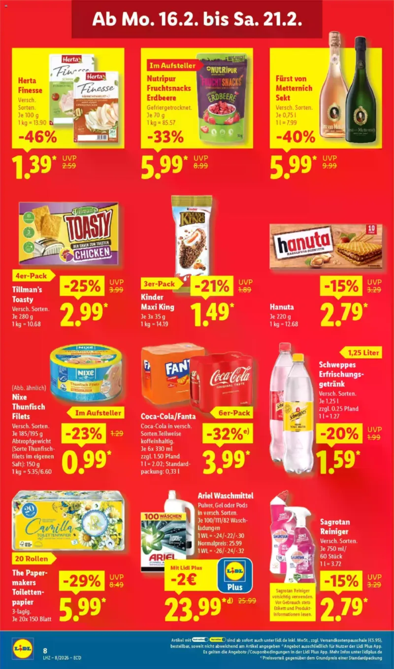 Lidl Prospekt vom 16.02.2026, Seite 14