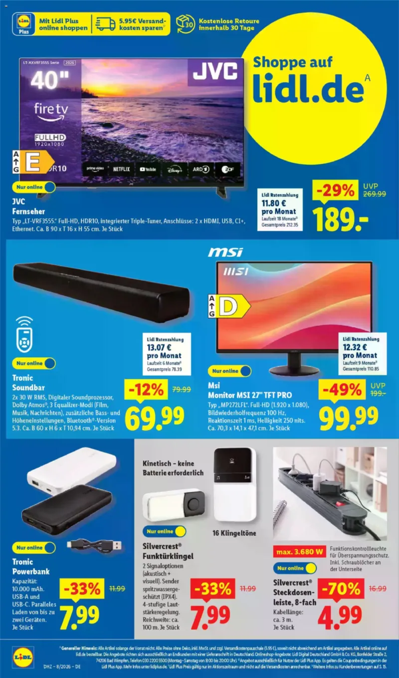 Lidl Prospekt vom 16.02.2026, Seite 40