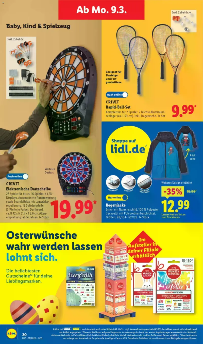 Lidl Prospekt vom 09.03.2026, Seite 38