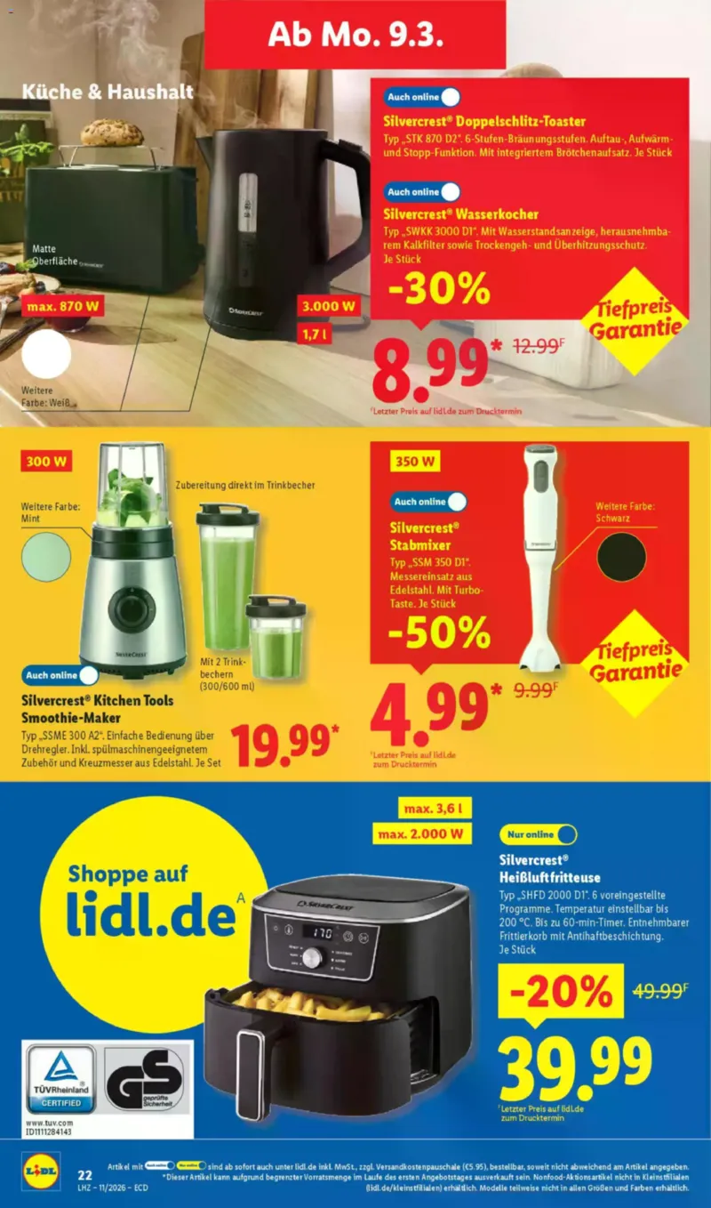 Lidl Prospekt vom 09.03.2026, Seite 40