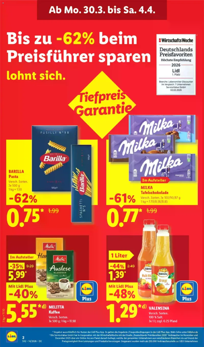 Lidl Prospekt vom 30.03.2026, Seite 2