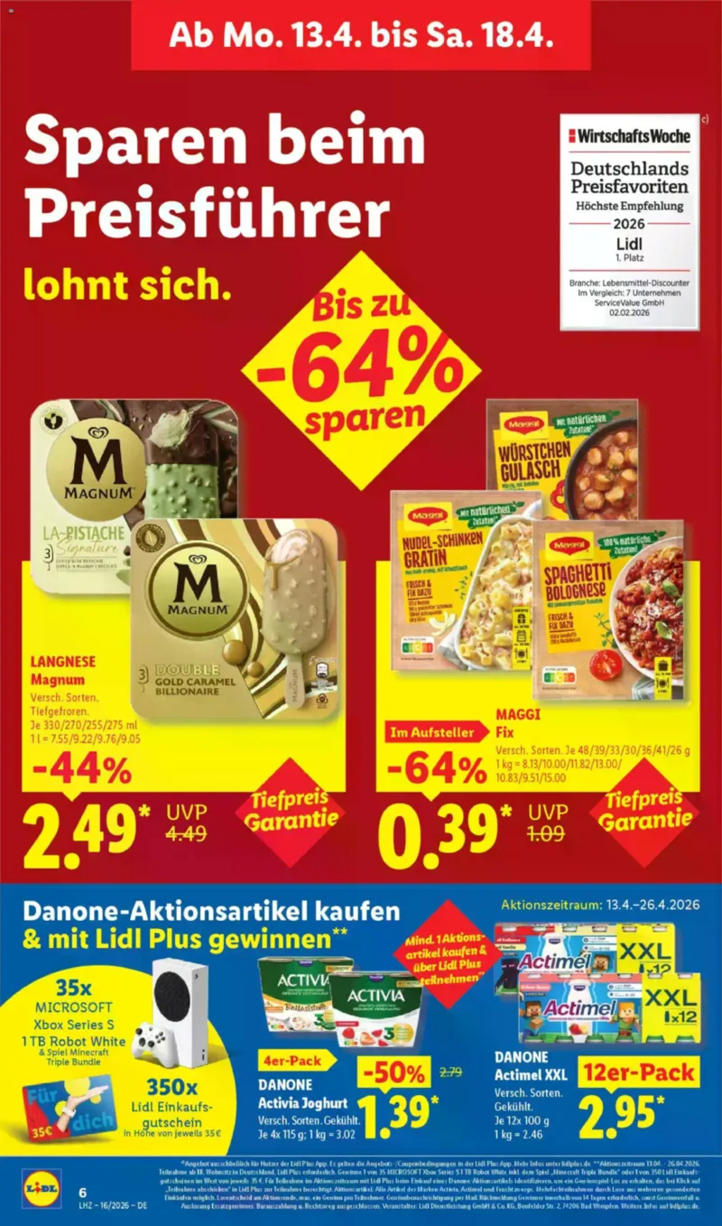 Lidl Prospekt vom 13.04.2026, Seite 12