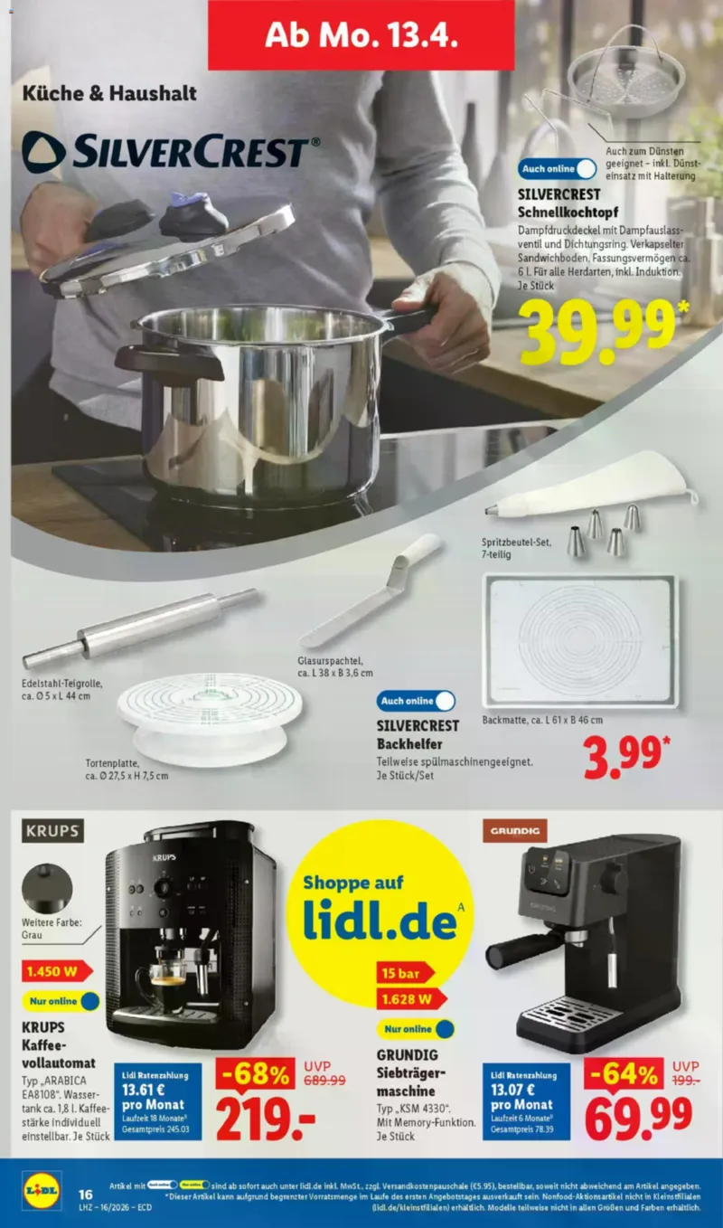 Lidl Prospekt vom 13.04.2026, Seite 32