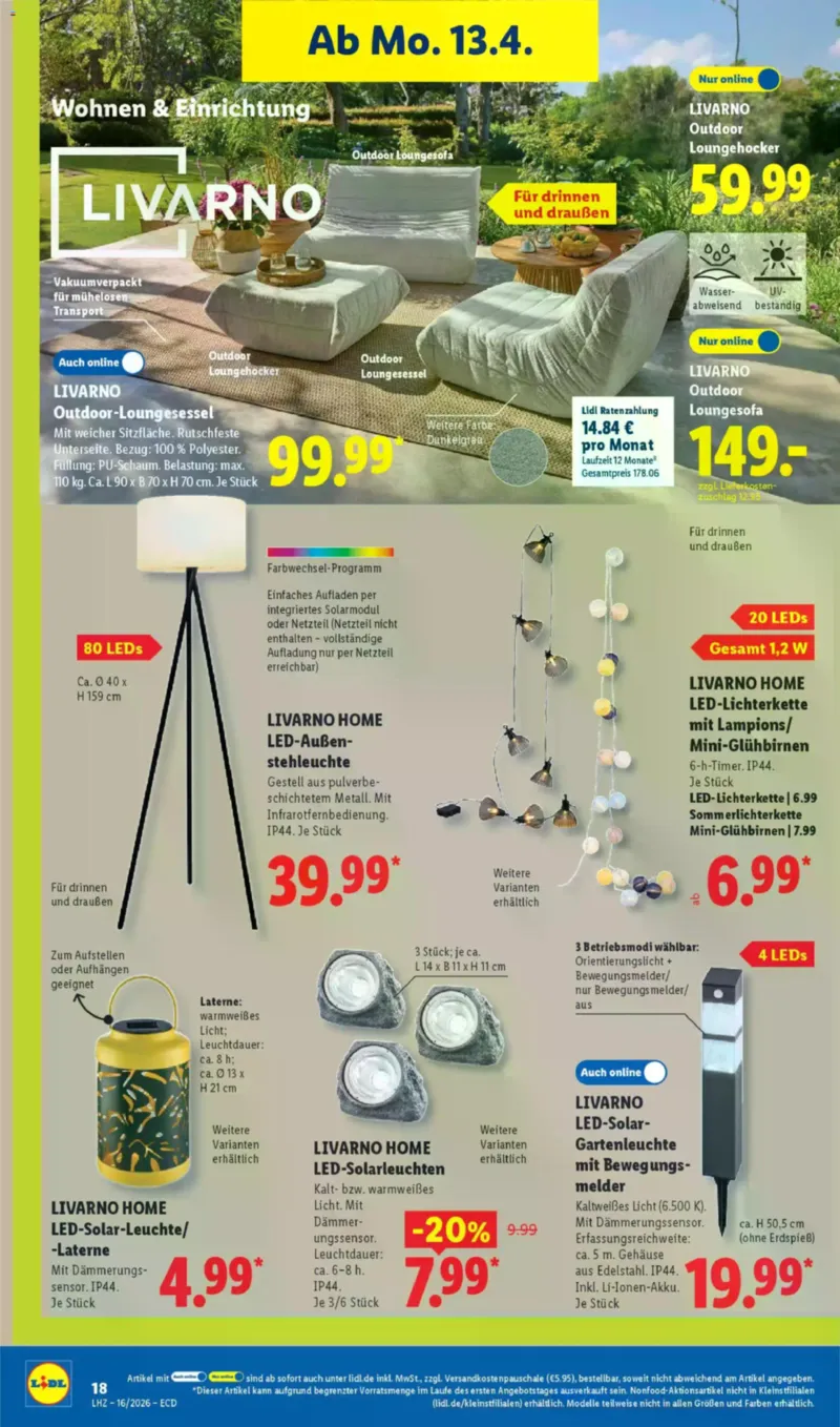 Lidl Prospekt vom 13.04.2026, Seite 36