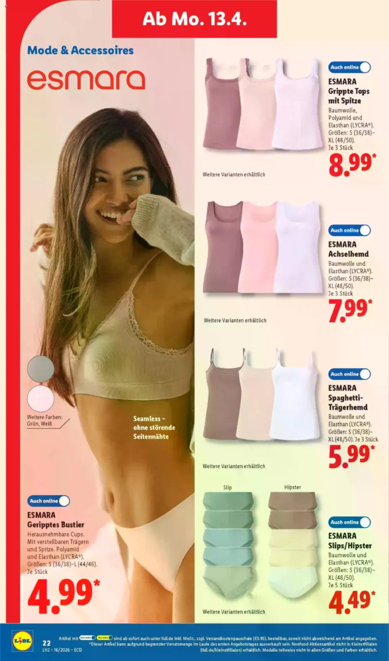 Lidl Prospekt vom 13.04.2026, Seite 40