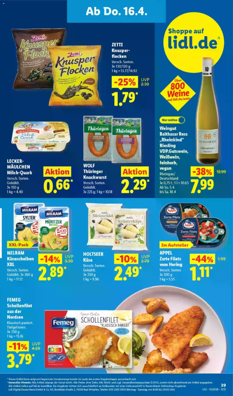Lidl Prospekt vom 13.04.2026, Seite 61