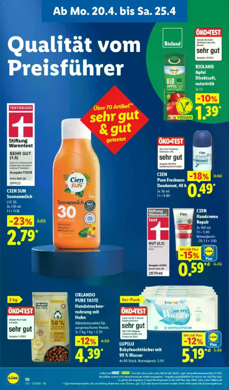 Lidl Prospekt vom 20.04.2026, Seite 22