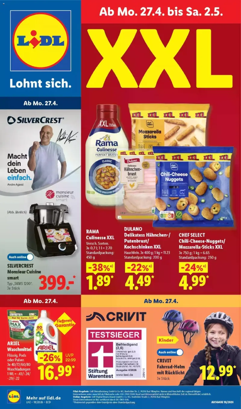 Lidl Prospekt vom 27.04.2026, Seite 1