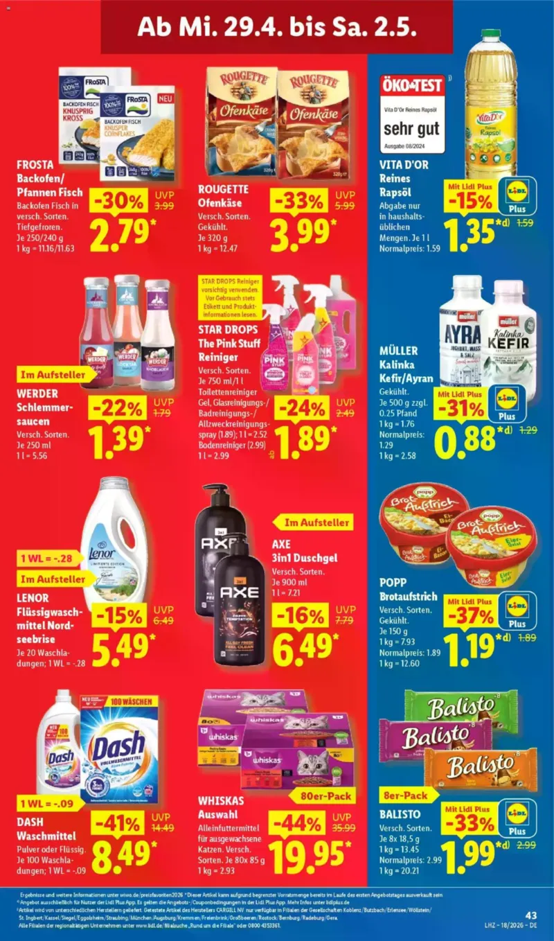 Lidl Prospekt vom 27.04.2026, Seite 63